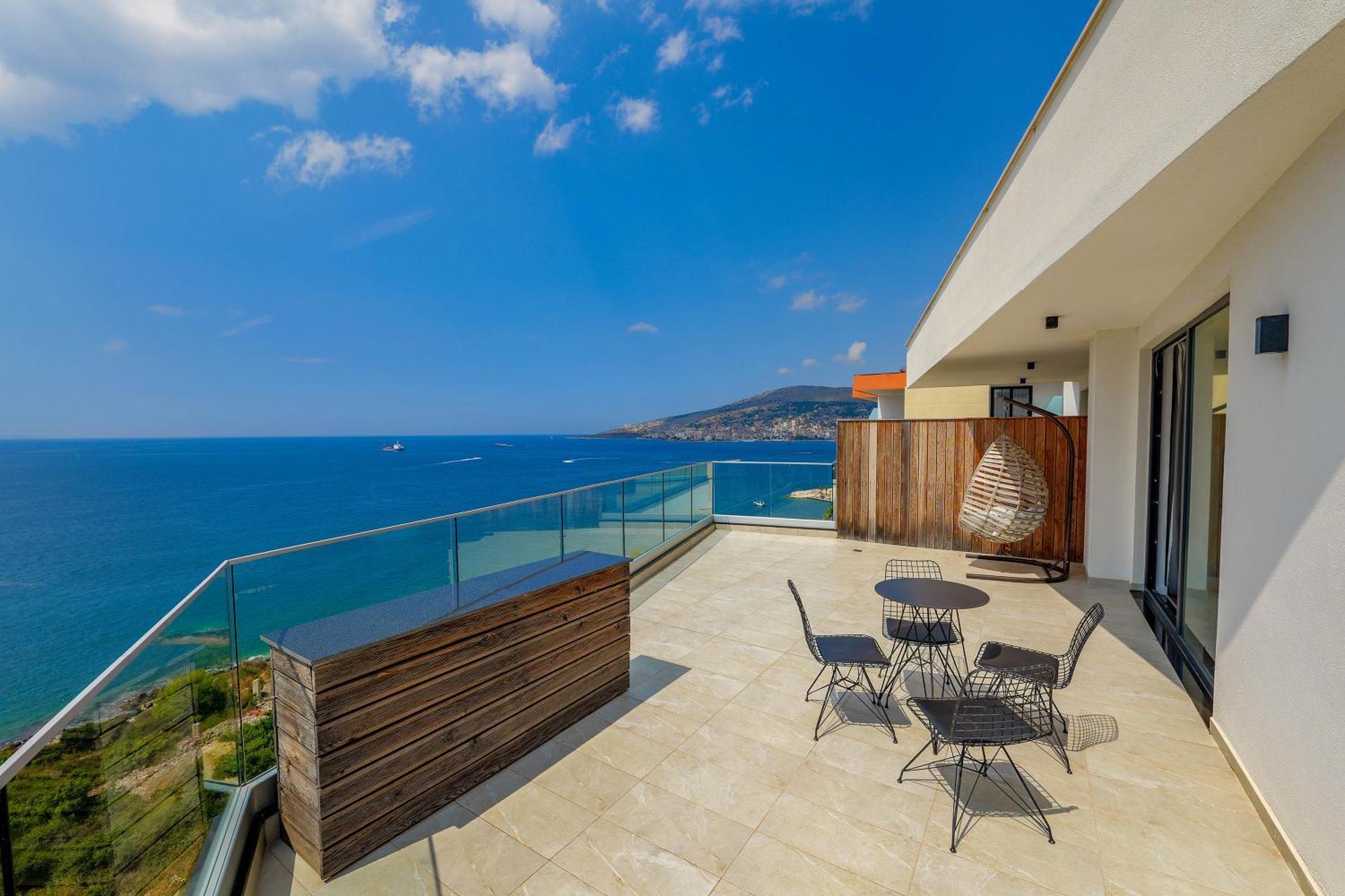 Dorchester Hotel Sarandë Exterior foto